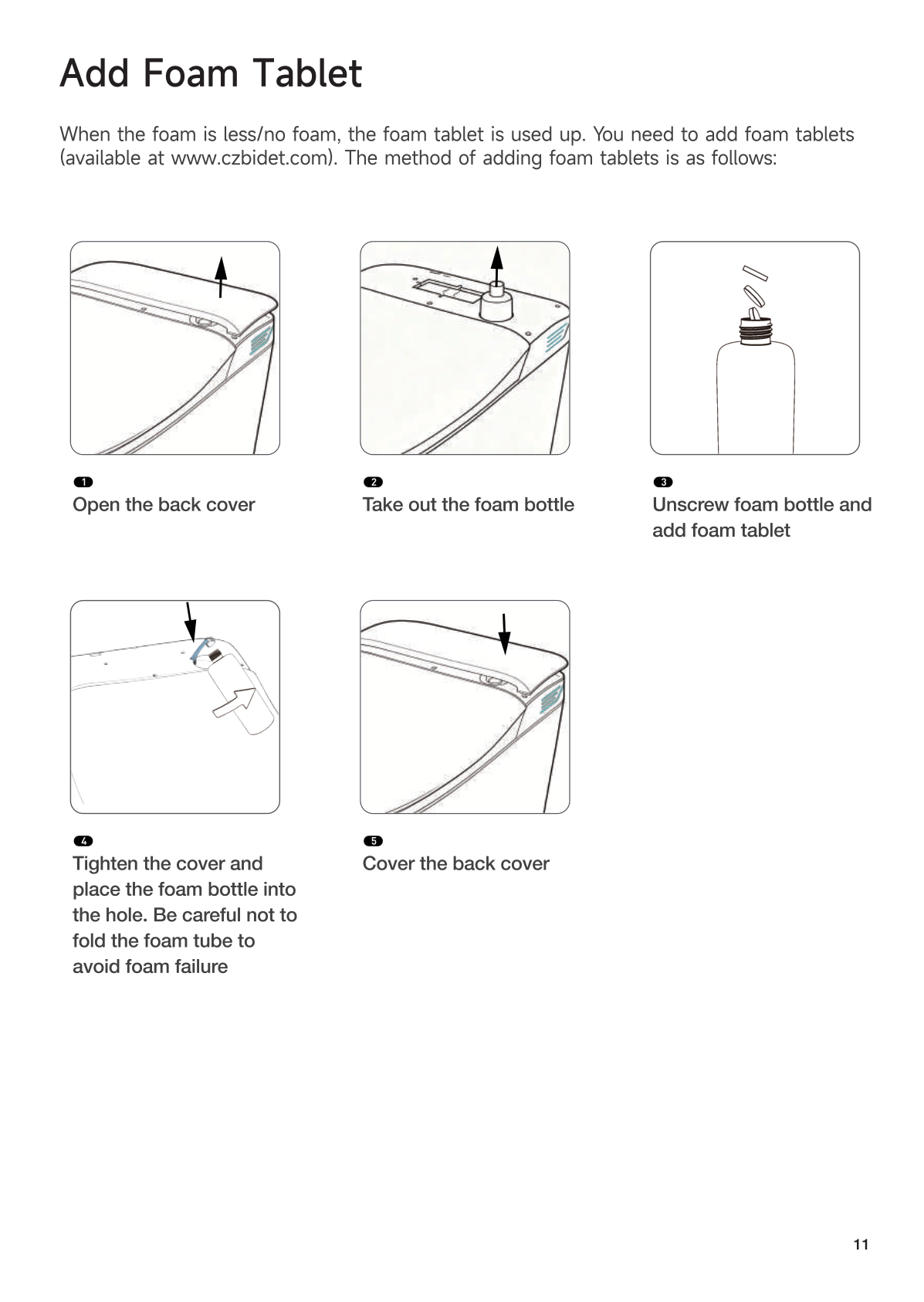 Advanced settings page 2